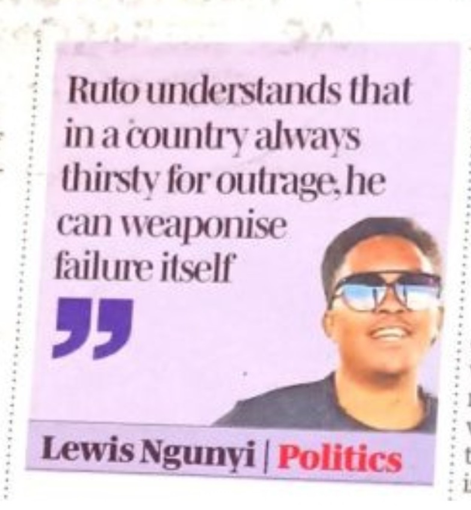 Kenya's Rage is Feeding Ruto Survival Machine